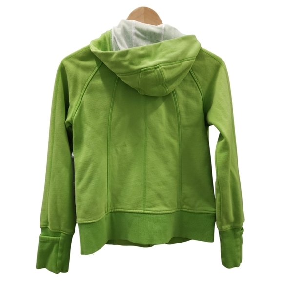 Athleta Yoga Lime Green Zip Up Jacket - Picture 2 of 13